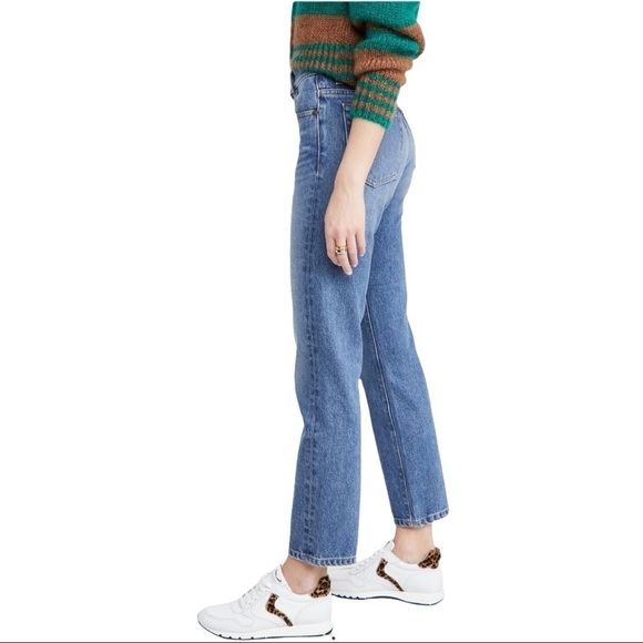 NEW REDONE 70s Straight Leg High Rise Jeans Sizes 30 - Picture 3 of 13